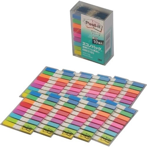 ポストイット　ジョーブ　６ｍｍ幅　９色×１０画像