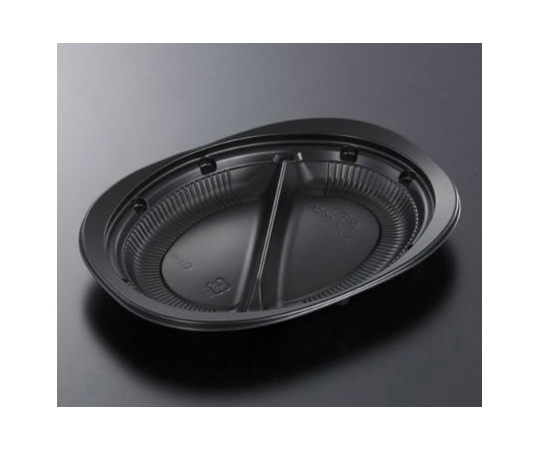 惣菜容器 CT街デリ ランチDS24 BK 身 450枚画像