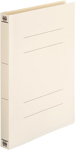 ＰＰフラットファイルＡ４縦厚とじアイボリー　１冊画像