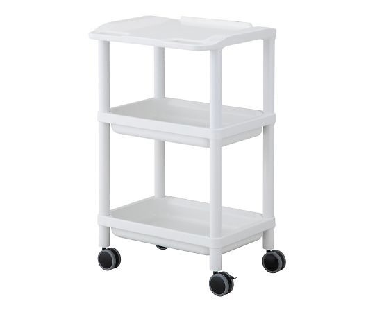 モバイルPCカート　532×445×880mm　白