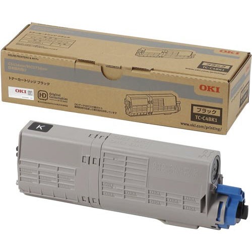 純正トナーカートリッジ　ＴＣ－Ｃ４ＢＫ１　ブラック画像