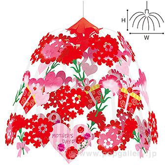 カーネーションハートセンター画像