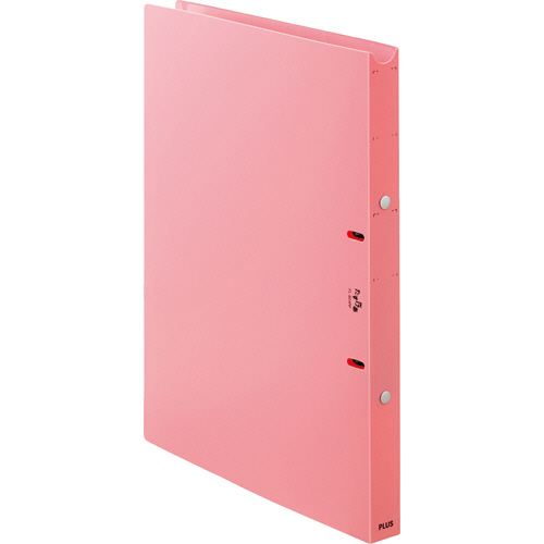 たすけあ 利用者ｶﾙﾃ ﾘﾝｸﾞﾌｧｲﾙ A4ﾀﾃ 背幅24.5mm ﾋﾟﾝｸ 1冊画像