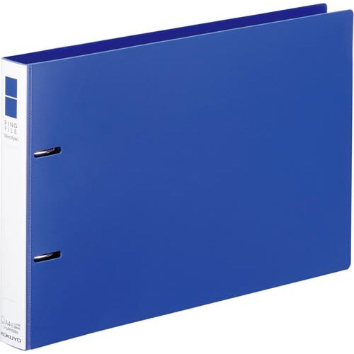 リングファイル＜スリム＞Ａ４Ｅ・２２０青×１０画像