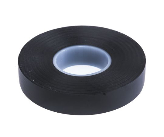 PVC絶縁テープ 黒 幅 12mm 長さ 20m AT7 1巻（20メートル入）