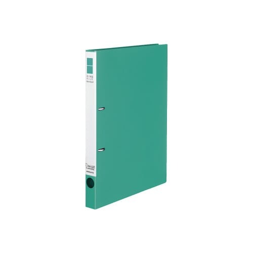 リングＦ＜スリムスタイル＞緑Ａ４縦背幅２７ｍｍ画像