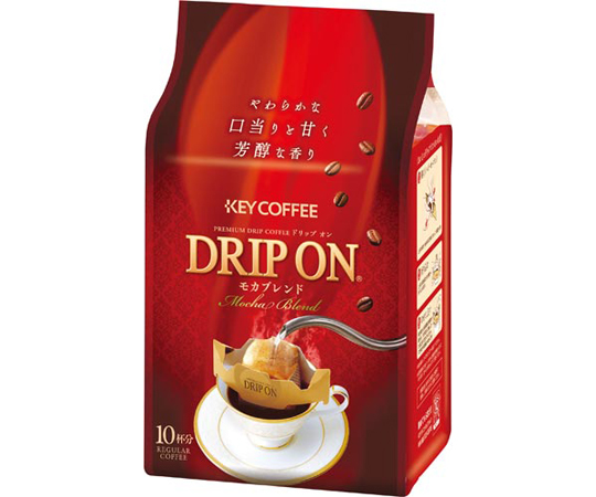 ドリップオン モカブレンド 10杯分 1パック（10袋入）画像