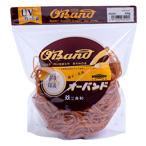 ｵｰﾊﾞﾝﾄﾞ #1010 内径254mm 500g入 透明袋 1袋画像