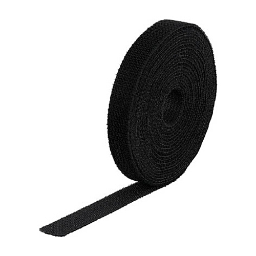 ﾏｼﾞｯｸ結束ﾃｰﾌﾟ 両面 黒 40mm×25m 1巻画像