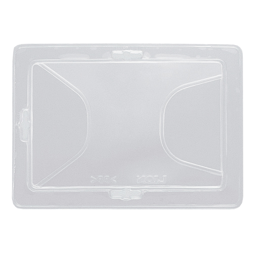 名札用ﾎﾙﾀﾞｰ ﾀﾃﾖｺ兼用型 ｿﾌﾄﾀｲﾌﾟ 1ﾊﾟｯｸ(10枚)画像