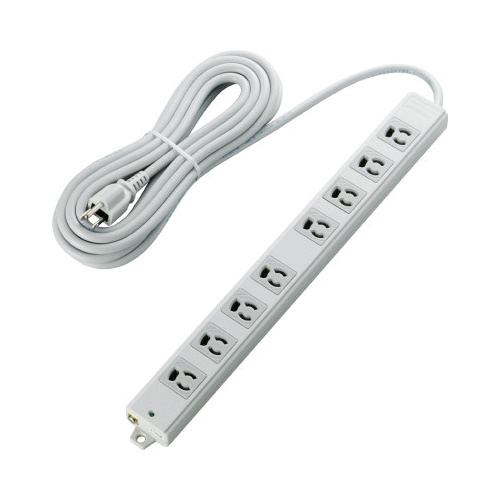 ＯＡタップ　３Ｐ　抜け止め　８個口　５ｍ画像