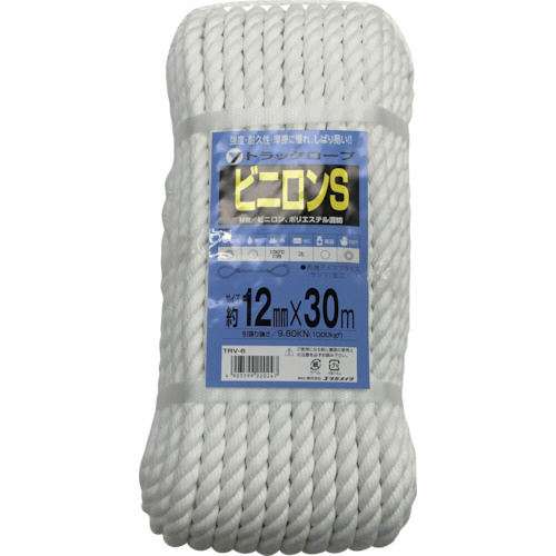 ﾛｰﾌﾟ ﾋﾞﾆﾛﾝSﾄﾗｯｸﾛｰﾌﾟ(OB) 12×30 1巻画像