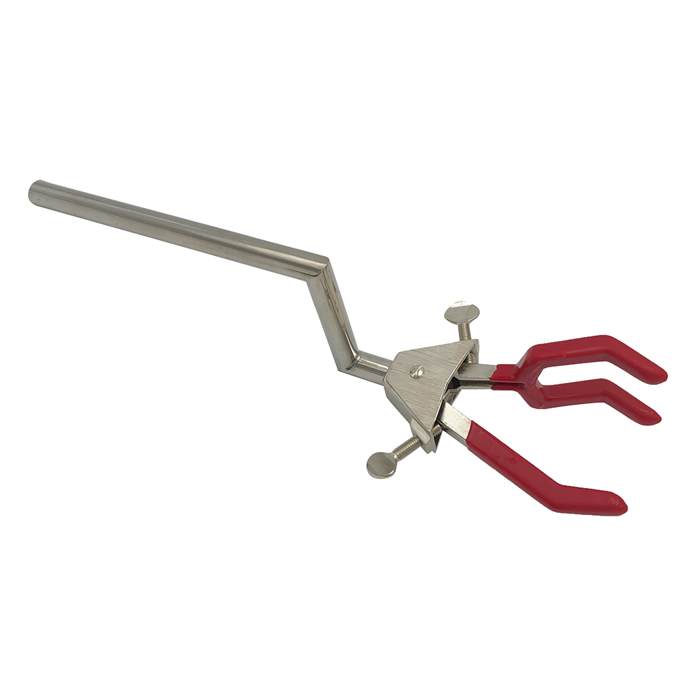 両開きクランプ（ビニール被膜）　クランク型　中画像