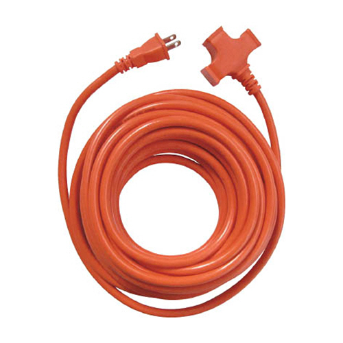 ｽﾀｰﾗｲﾄ 3個口超ｿﾌﾄ延長ｺｰﾄﾞ ｵﾚﾝｼﾞ 1本画像