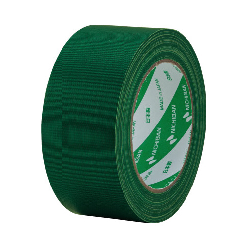 布テープ１２１Ｎ　緑　５０ｍｍ　１２１Ｎ３－５０画像