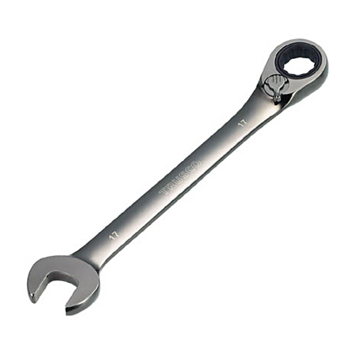 切替式ｷﾞﾔﾚﾝﾁ ｺﾝﾋﾞﾀｲﾌﾟ(ﾉﾝｸﾛﾑﾒｯｷ) 寸法17×17mm 長さ233mm 1丁画像