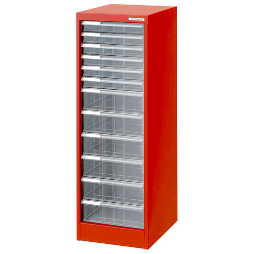 ｱﾊﾞﾝﾃV2 ﾌﾛｱｹｰｽ A4ﾀﾃ 浅6段･深6段 ﾚｯﾄﾞ 1台画像