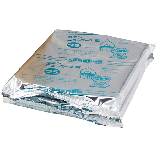 固形燃料 ｶｴﾝﾆｭｰｴｰｽE25 25g 1ﾊﾟｯｸ(20個) | 312523 | ニイタカ | 日用品 