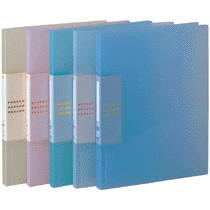 Zﾌｧｲﾙ A4ﾀﾃ 120枚収容 背幅15mm ｸﾘｱ 1ｾｯﾄ(10冊)画像