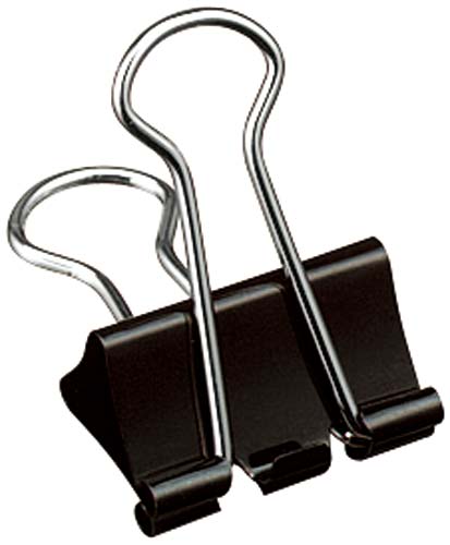 ダブルクリップ＜Ｓｃｅｌ－ｂｏ＞黒　小