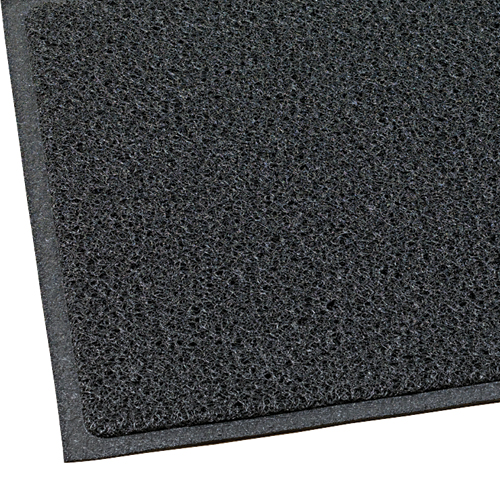 玄関マット　ケミタングルソフト　屋外用　900×600mm　ブラック　1枚画像