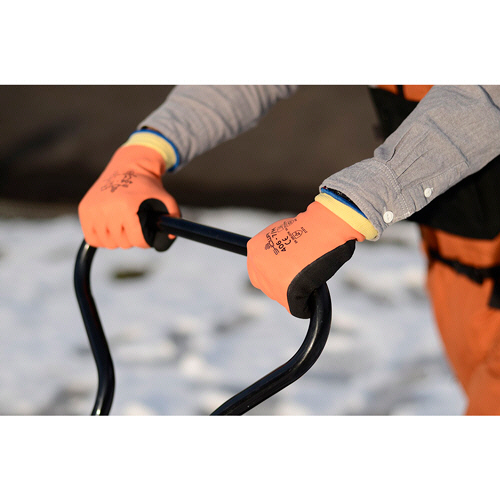 No.406 防寒HOLD(ﾎｰﾙﾄﾞ) M ｵﾚﾝｼﾞ 1双