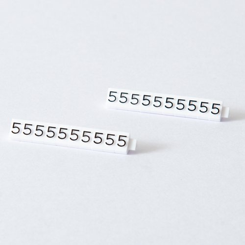 陳列備品 ニュープライスキューブ補充M用(20粒) 白/黒 5 友屋 白と黒のカラーバリエーションが揃った20粒の補充用パッケージ