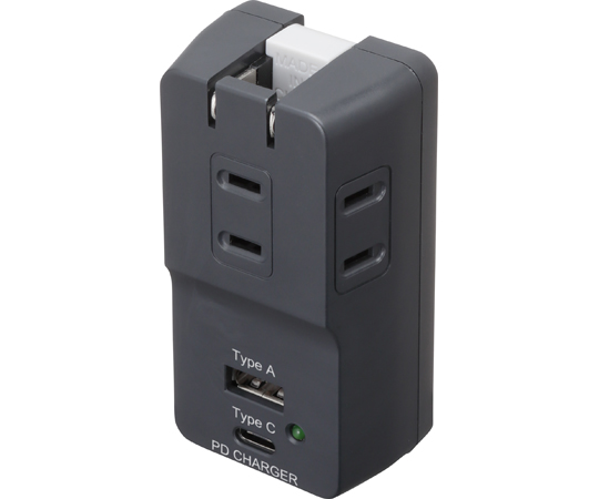 USB-PD対応AC充電器　黒画像