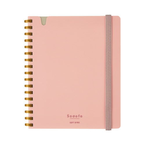 ソフトリングノート＜スーファ＞　４ｍｍ方眼罫　Ａ６画像