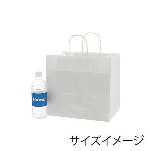 どんなシーンでも使える！シンプルな白無地の紙袋