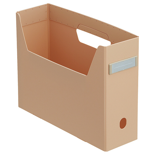 Roomy ﾎﾞｯｸｽﾌｧｲﾙ(ﾊｲﾀｲﾌﾟ) A4 背幅102mm ﾋﾟﾝｸ 1個画像