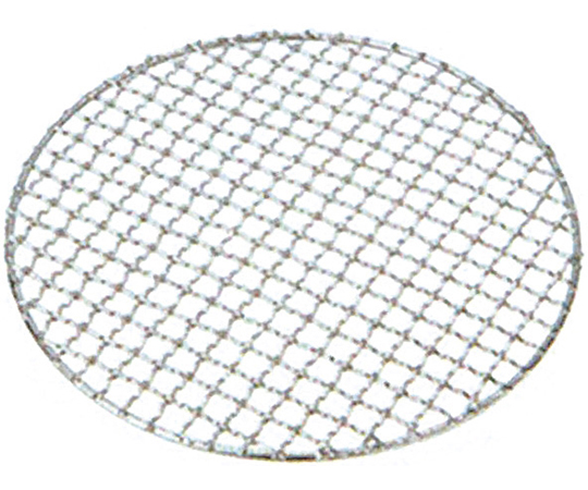 ステンレス太線丸焼網　24cm画像