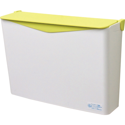 ﾘｻｲｸﾙﾍﾟｰﾊﾟｰﾎﾟｹｯﾄ ﾌﾀ付 白 1個画像