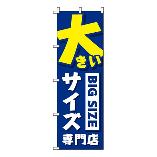大きいサイズ専門店青画像