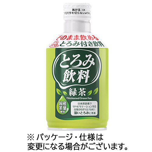 ｴﾊﾞｰｽﾏｲﾙ とろみ飲料 緑茶 275g 1ｹｰｽ(24本)画像