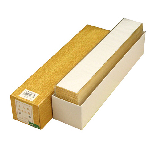 色紙短冊 画仙紙 並 60×363mm 1ｾｯﾄ(50枚)画像