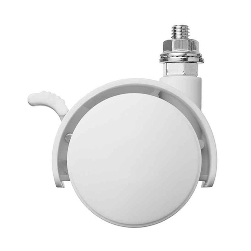 Fits　フィッツネジ式キャスター　ストッパー付き　4個入り　ホワイト画像