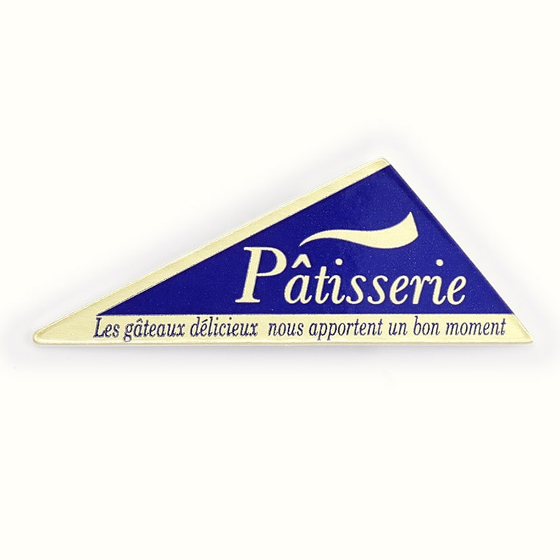 ３４９ケーキピック　三角－２（藍）画像