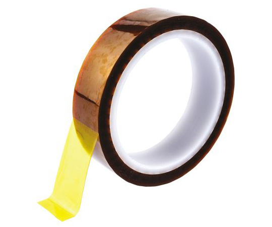 マスキングテープ　カプトンテープ（ポリイミドテープ）（耐熱テープ）　幅　25mm画像