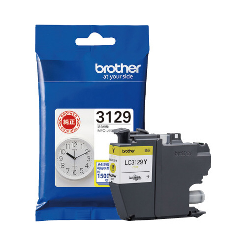 純正インク　ＬＣ３１２９Ｙ　イエロー画像