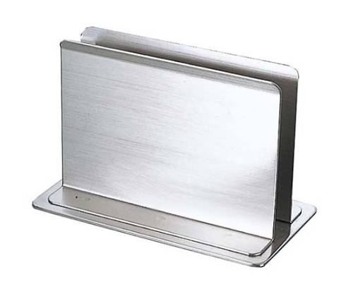 EBM 18-8 シンプル メニュースタンド 120×65×80画像