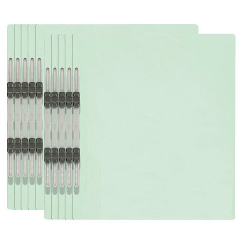 エコノミーフラットファイル　Ａ４縦　ブルー　１０冊画像