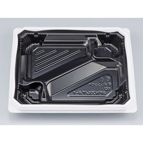 シーピー化成 弁当容器 BFNアルバ8-1BW 本体 発泡画像