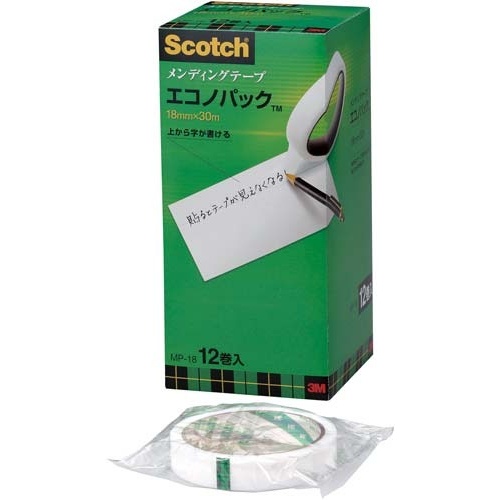 スコッチ　メンディングテープ１８ｍｍ×３０ｍ１２巻画像