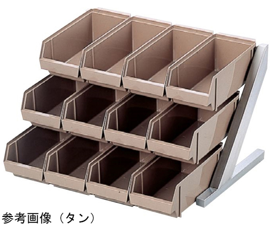 スギコ 18-8デラックスオーガナイザー 3段4列（12ヶ入）タン画像