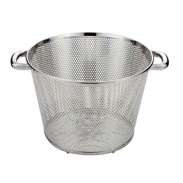 ザル UK 揚げザル・深型(パイプハンドル)45cm YUKIWA画像