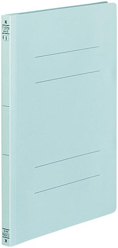 フラットファイルダブルとじ具タイプＡ４縦　青１０冊画像