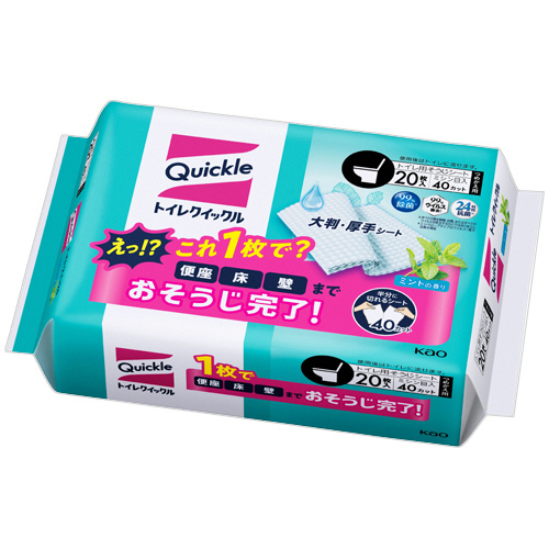 ﾄｲﾚｸｲｯｸﾙ つめかえ用ｼﾞｬﾝﾎﾞﾊﾟｯｸ 1ﾊﾟｯｸ(20枚:10枚×2個)画像