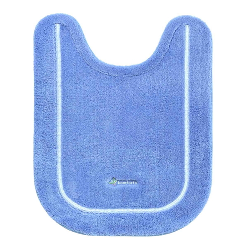 コムフォルタ6 ロングトイレマット 約75x60cm  B ブルー画像