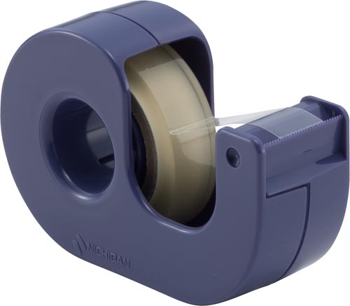 セロテープ小巻カッター付まっすぐ切れるタイプ　青画像